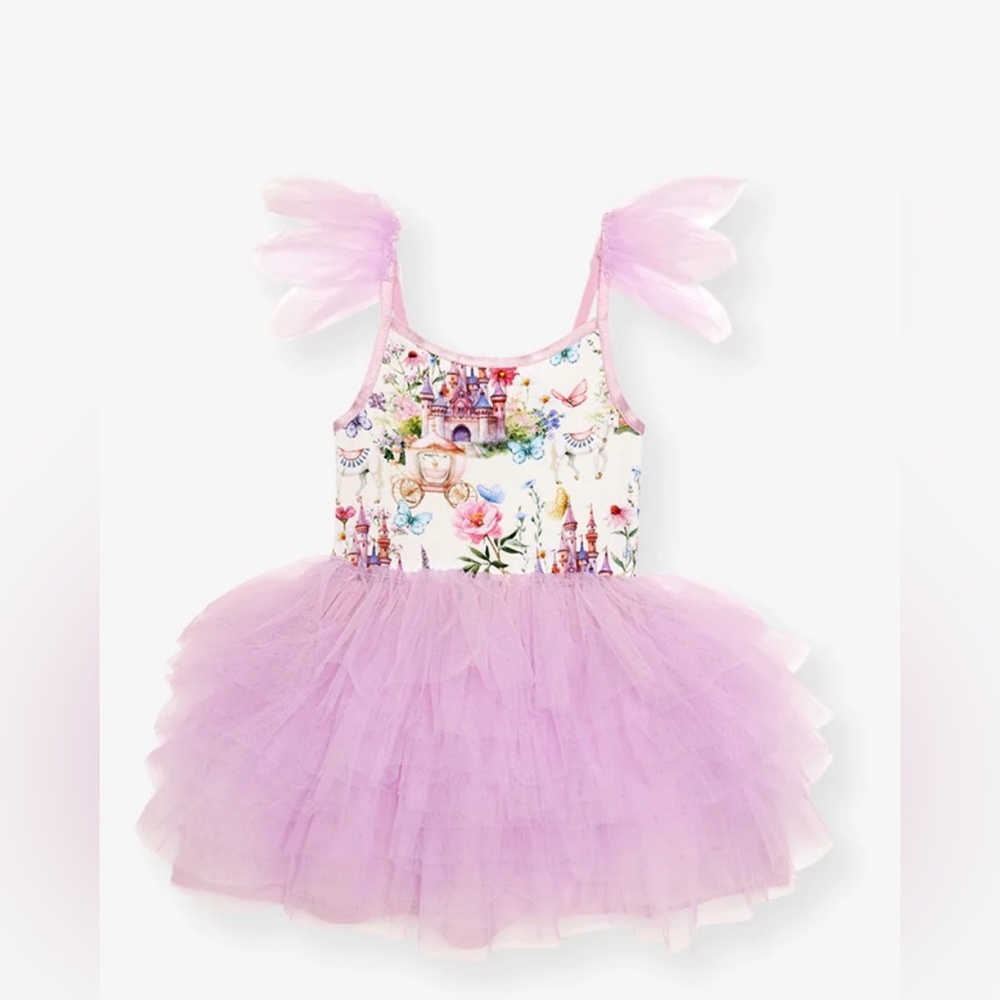 Posh Peanut Katrina Tulle Smocked Dress